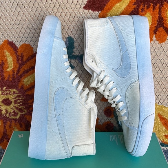 Nike SB BLAZER COURT MID PREMIUM Celestine Blue Men’s sneakers - athletic shoes - Picture 7 of 16
